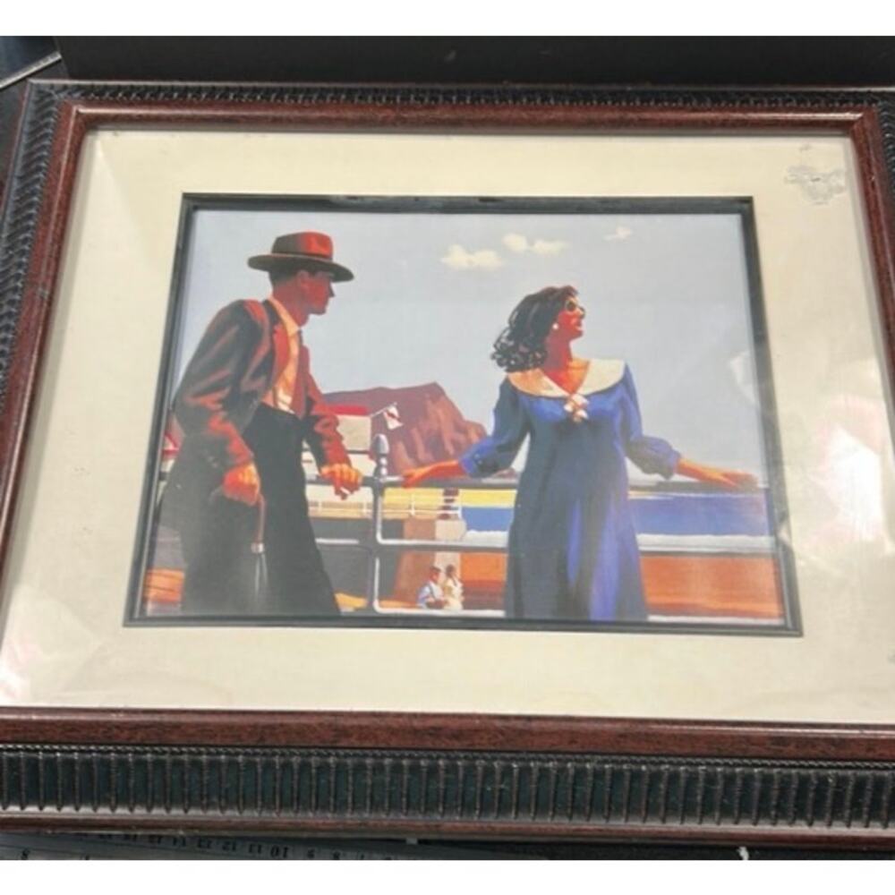 Jack Vettriano Baby Blue Painting Print